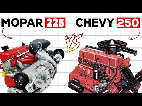 Mopar 225 Slant Six vs Chevrolet 250 Inline Six | Who Was The King?