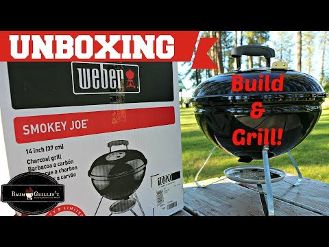 Weber Smokey Joe Assembly | How To Assemble A Smokey Joe | Build And Grill