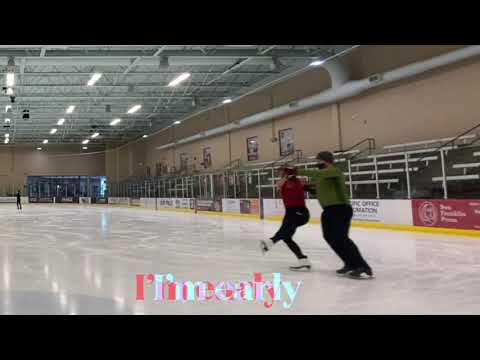 Adult Figure Skating Partnering Pre Silver Lesson