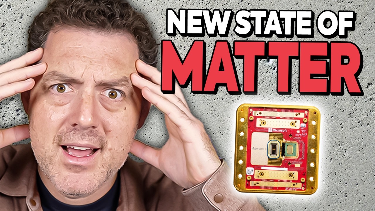 Microsoft Invents New State of Matter (!!) to Achieve Quantum Breakthrough