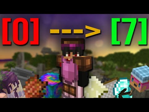 *FAST* How to Get Level 7 and Unlock the Bazaar | Hypixel Skyblock
