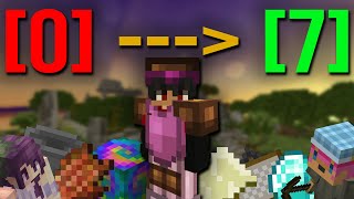 *FAST* How to Get Level 7 and Unlock the Bazaar | Hypixel Skyblock