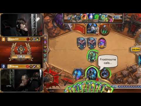 HCT Philadelphia: Crane333 vs Fenom - Hearthstone Tour Stop 2018 | Day 3 Playoffs Finals Ro8