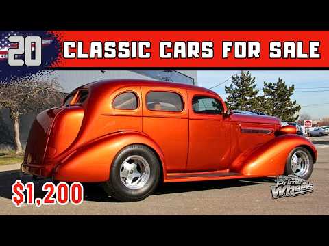 20 Cheap Classic Cars For Sale by Owner today