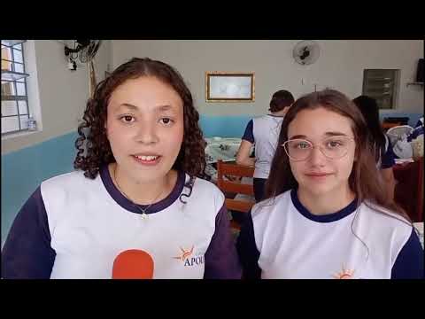 Alunos do Colégio Apolo levam carinho, doações e alegria ao Lar São Vicente de Paulo em Osvaldo Cruz