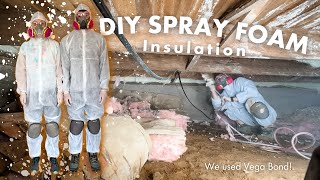 DIY Spray Foam Insulation | How to with Vega Bond