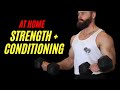 Home Total Body Strength & Conditioning HIIT Workout (Follow Along)
