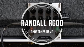 Video thumbnail for Randall RGOD 2 Channel Preamp Pedal | Playthrough Demo by ChoptonesOfficial