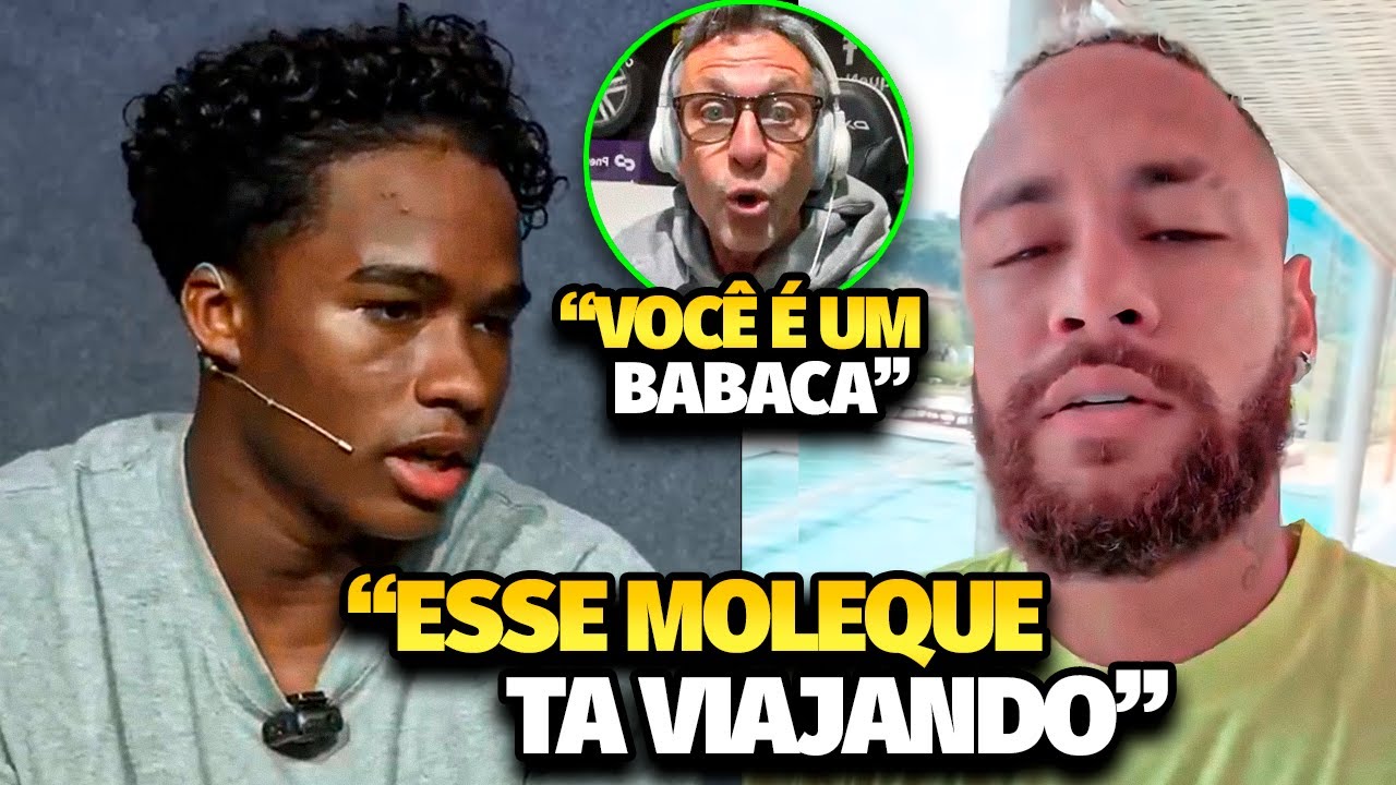 OLHA A TRETA ENTRE ENDRICK E NEYMAR APÓS COMPARAÇÕES