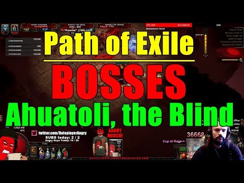 Path of Exile Bosses: Ahuatoli, the Blind (Grand Architect's Temple)