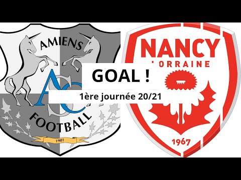 Amiens - Nancy [(1)-0] GOAL 71' (Sehrou Guirassy) 1ère journée 2020/21