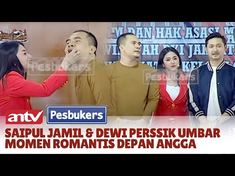 Momen Romantis Saipul Jamil dan Dewi Perssik di Depan Angga! | Pesbukers