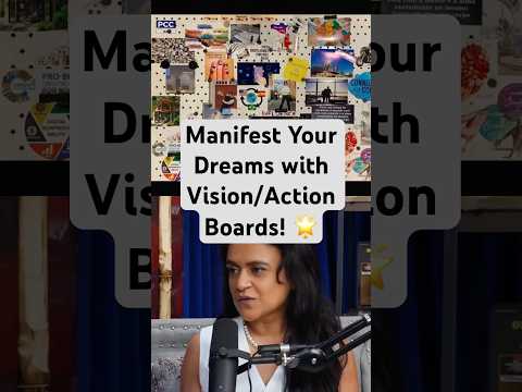 Manifest Your Dreams with Vision/Action Boards! 🌟 | Dr. Tara Swart