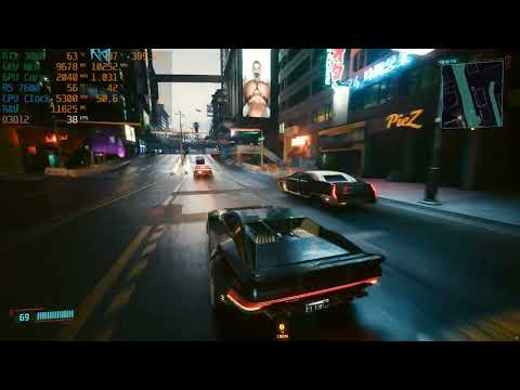 Cyberpunk 2077 RT Overdrive - RTX 3080 Settings
