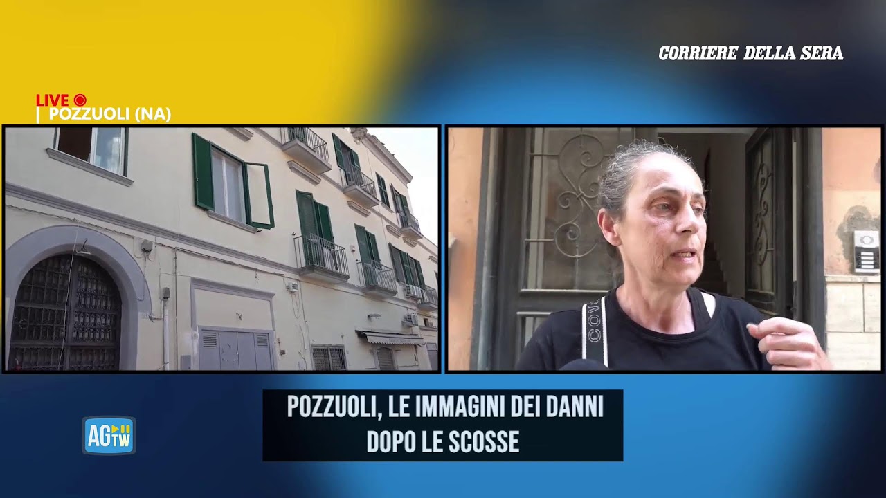 Pozzuoli, i danni dopo le scosse