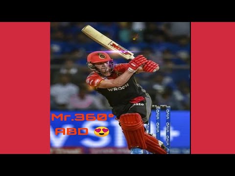 ABD ka Jadoo 😍😍  ....👑 RCB vs KXIP .......on avenger end game theme song😊😊😊