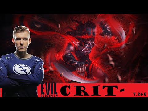 [DOTA 2] EG.Cr1t- the BLOODSEEKER [MIDLANE] [7.26C]