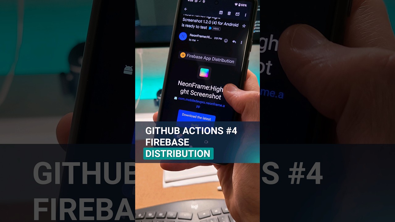 Find the link in 1st comment. GitHub Actions #4 Firebase Distribution #githubactions #github