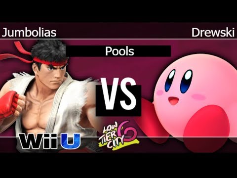 LTC 6 - Jumbolias (Ryu, Bowser) vs Drewski (Kirby, Marth) Pools - Smash 4