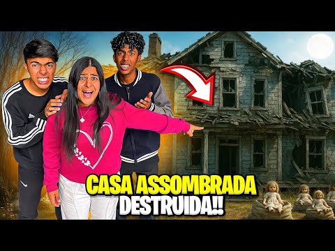 IT WAS SUPPOSED TO BE JUST A VISIT TO THE HAUNTED HOUSE BUT ESTEVAO AND GABRIEL WERE VERY SCARED!😨