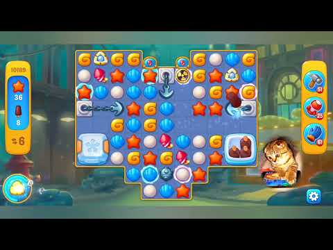 Fishdom 2022, no Boosters,  10189  level  -  прохождение без бустеров,  10189  уровень.