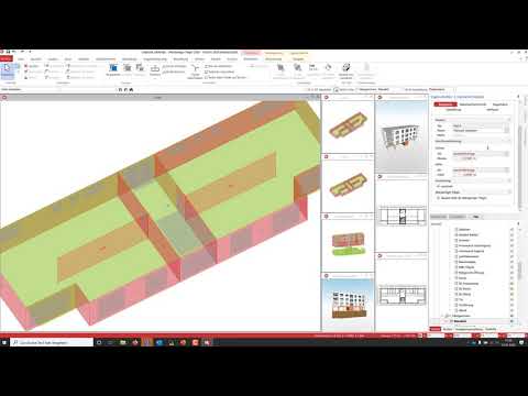 MicroFe: M317. de Wandartiger Träger - Teil 2: Berechnungsmodelle für Decken in ViCADo.ing erstellen