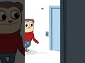 NORMAL PEOPLE vs ME: Waiting For The Elevator (Animation Meme) #shorts