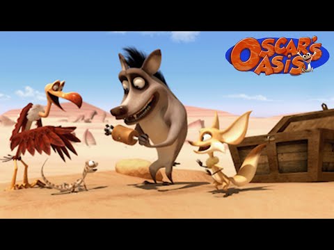 Oscar and Friends Find Buried Treasure | Oscar's Oasis Kids Cartoons