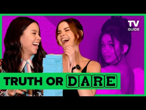 Good Trouble's Maia Mitchell and Cierra Ramirez Play Truth or Dare Jenga