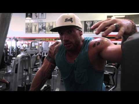 I AM BUILT: 4.5 weeks out (Back Day) Justin Lovato