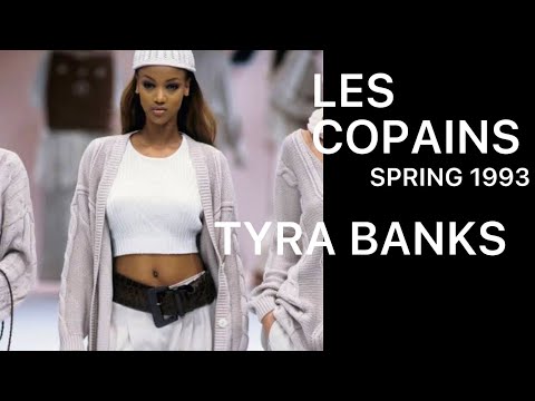 Les Copains spring 1993 | Tyra Banks