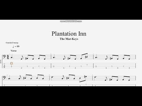 The Mar-Keys - Plantation Inn (bass tab)
