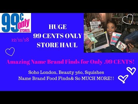 Mega 99 Cents Only Store Haul 12/11/28~NEW Amazing Name Brand Finds for Only 99 Cents ❤️Tons of NEW!
