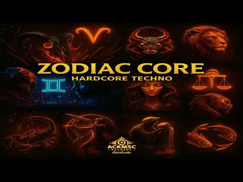 ZODIAC CORE – Hardcore Techno Trance Album | 12 Tracks of Astrological Power
