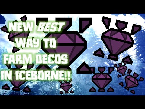 Most Efficient Decoration Farming Method! | MHW: ICEBORNE