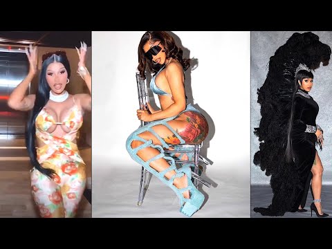 Fap Challenge: Cardi B!!! HOT SHIT! Sexy, thick thighs, legs BIG BOOTY and high heels compilation!
