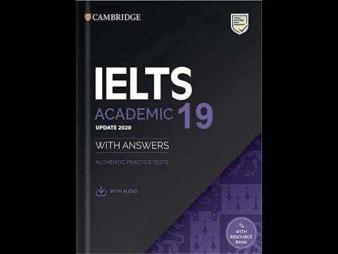 Cambridge 19 - Test 1 - Section 1