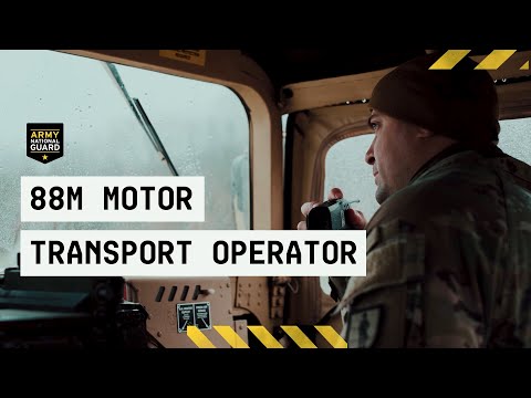 88M Motor Transport Operator | Army National Guard