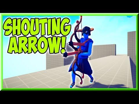 TABS - Shouting Arrow! Shoutemis vs Every Faction in Simulation Maps - MODS GAMEPLAY
