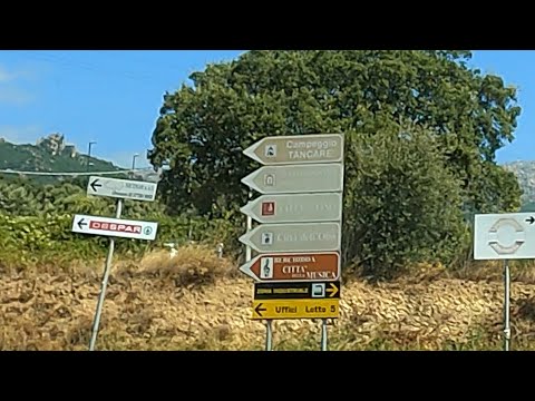 Berchidda (SS) in auto - 2X speed 🚙🇮🇹