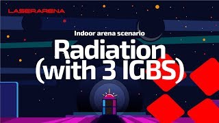 Indoor laser tag - Radiation scenario