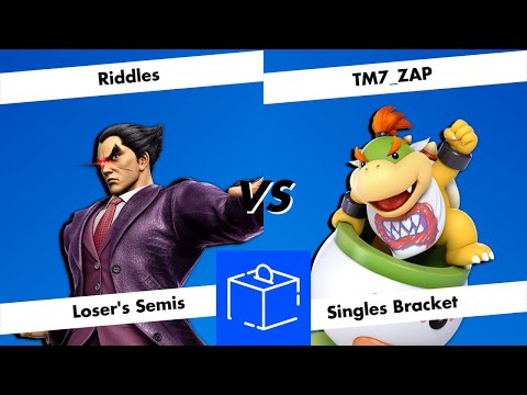 Coinbox #95 - Loser's Semis - Riddles (Kazuya) vs TM7_ZAP (Bowser Jr.)