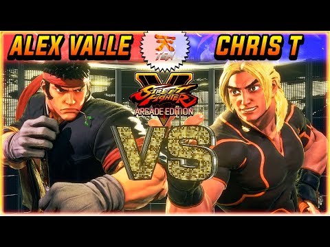 SFV AE ✪ ALEX VALLE (Ryu) vs CHRIS T (Ken) | FT5 Set ✪ SF5 TenSFV