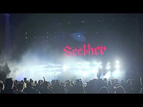 Seether "Fake it" Live???????? at amphitheater in Franklin, TN 4-23-24 #seether