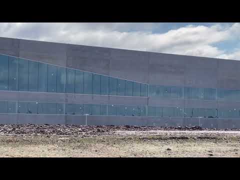 GIGA TEXAS on TESLA ROAD, the size will shock you!