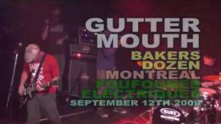 (2009) GUTTERMOUTH Bakers dozen MONTREAL (PUNK EMPIRE)