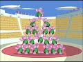Sesame Street Acrobat Pigs 2002