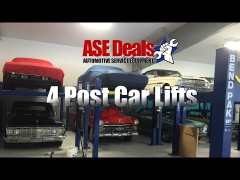 BendPak HD9 4 Post Car Lift ASEDeals Video