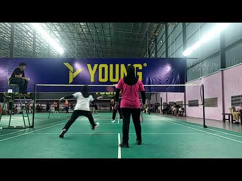 Badminton Harley Queen Amature Women's Double  Tournament - FarahLia / Najwa Vs Syahira / Linda