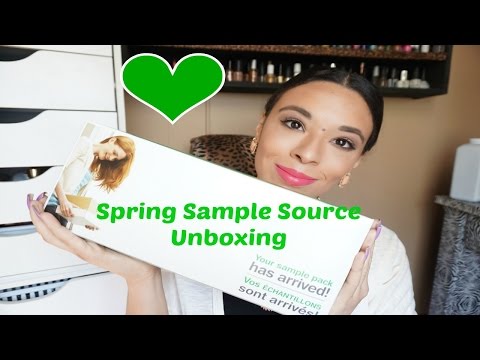 Sample Source April 2016 Unboxing
